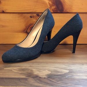 Nine West Tweed Pumps